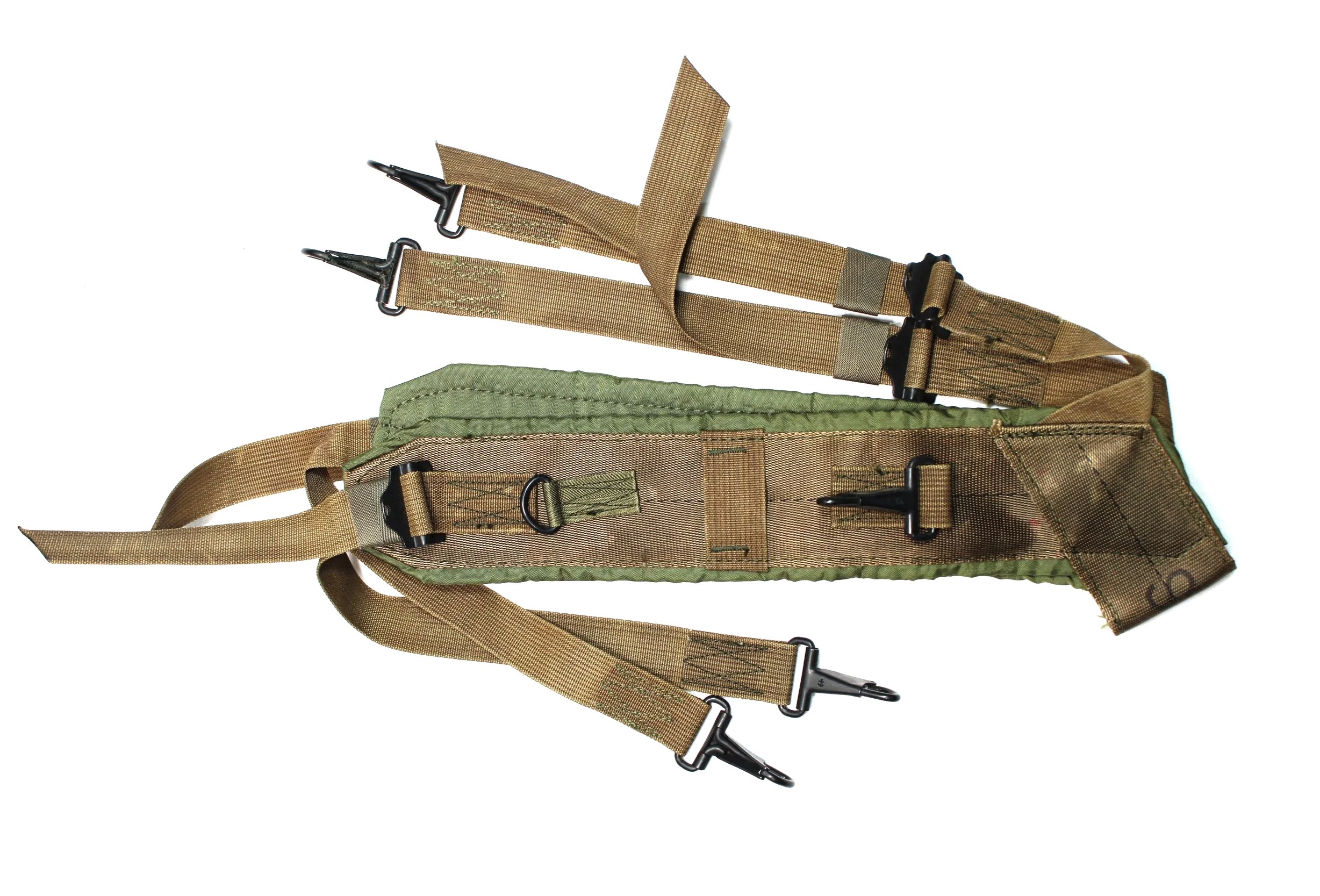 Vietnam War US M67 Nylon Combat Field Equipment M-1967 H-harness Suspenders — image 2