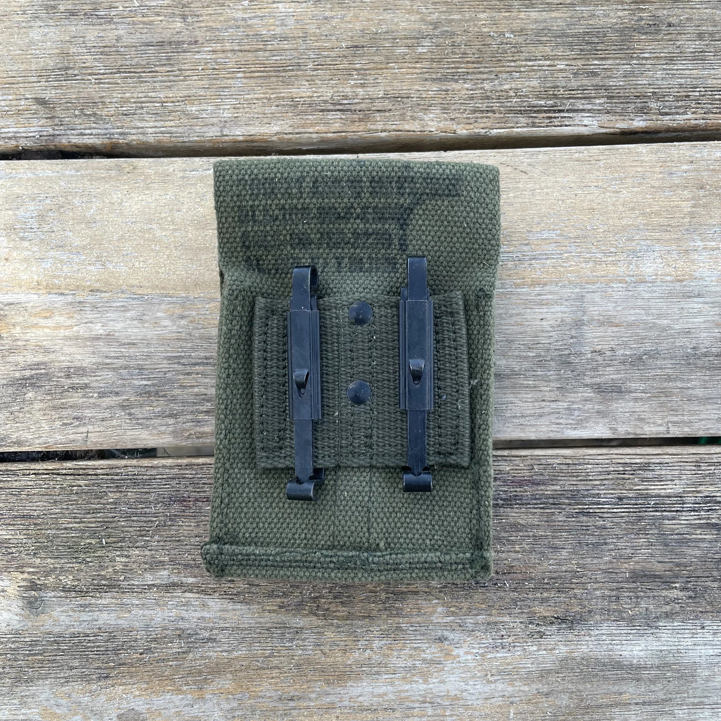 Vietnam War US Army 1911 Colt M1956 45 Pistol Magazine Pouch Deadstock — image 2