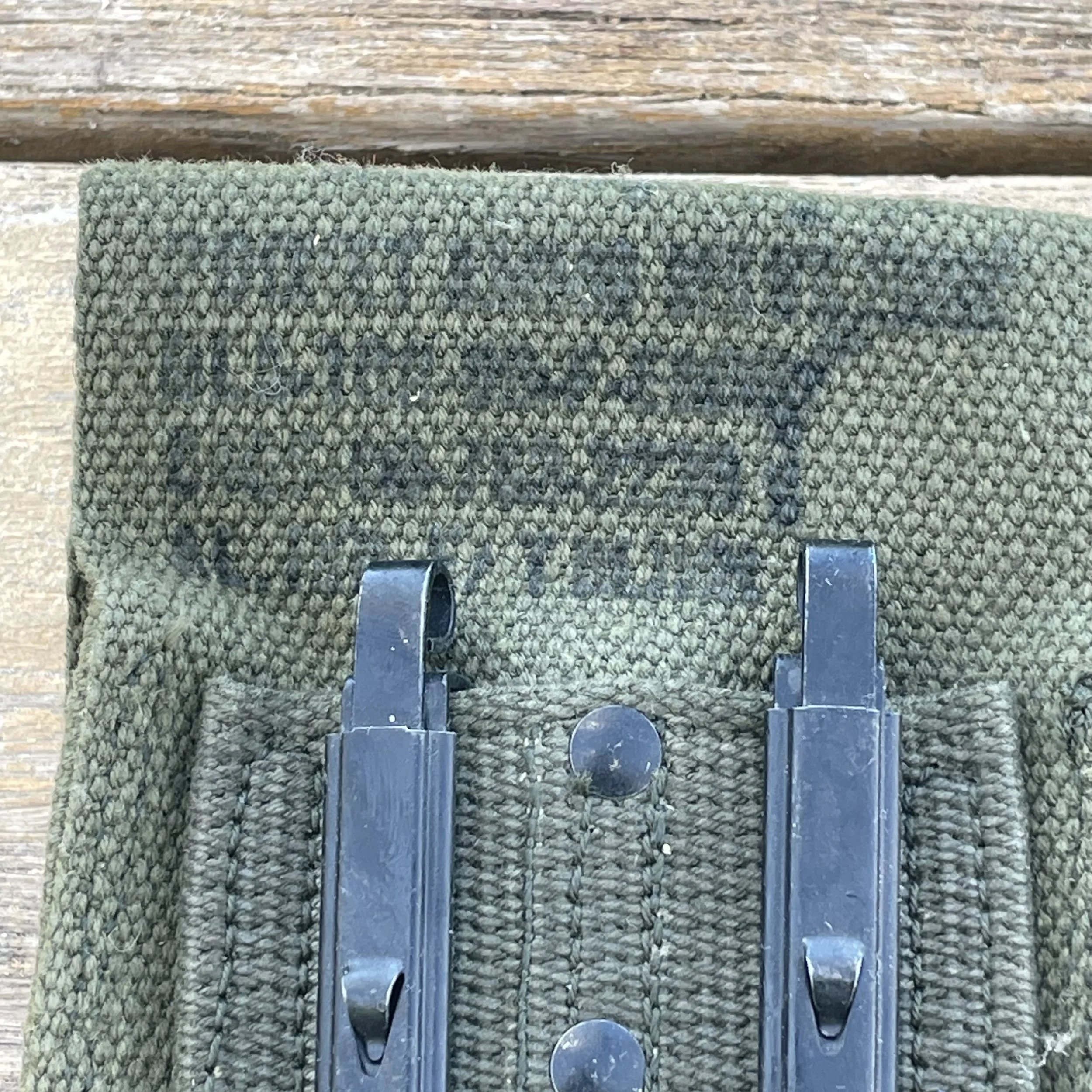 Vietnam War US Army 1911 Colt M1956 45 Pistol Magazine Pouch Deadstock — image 3