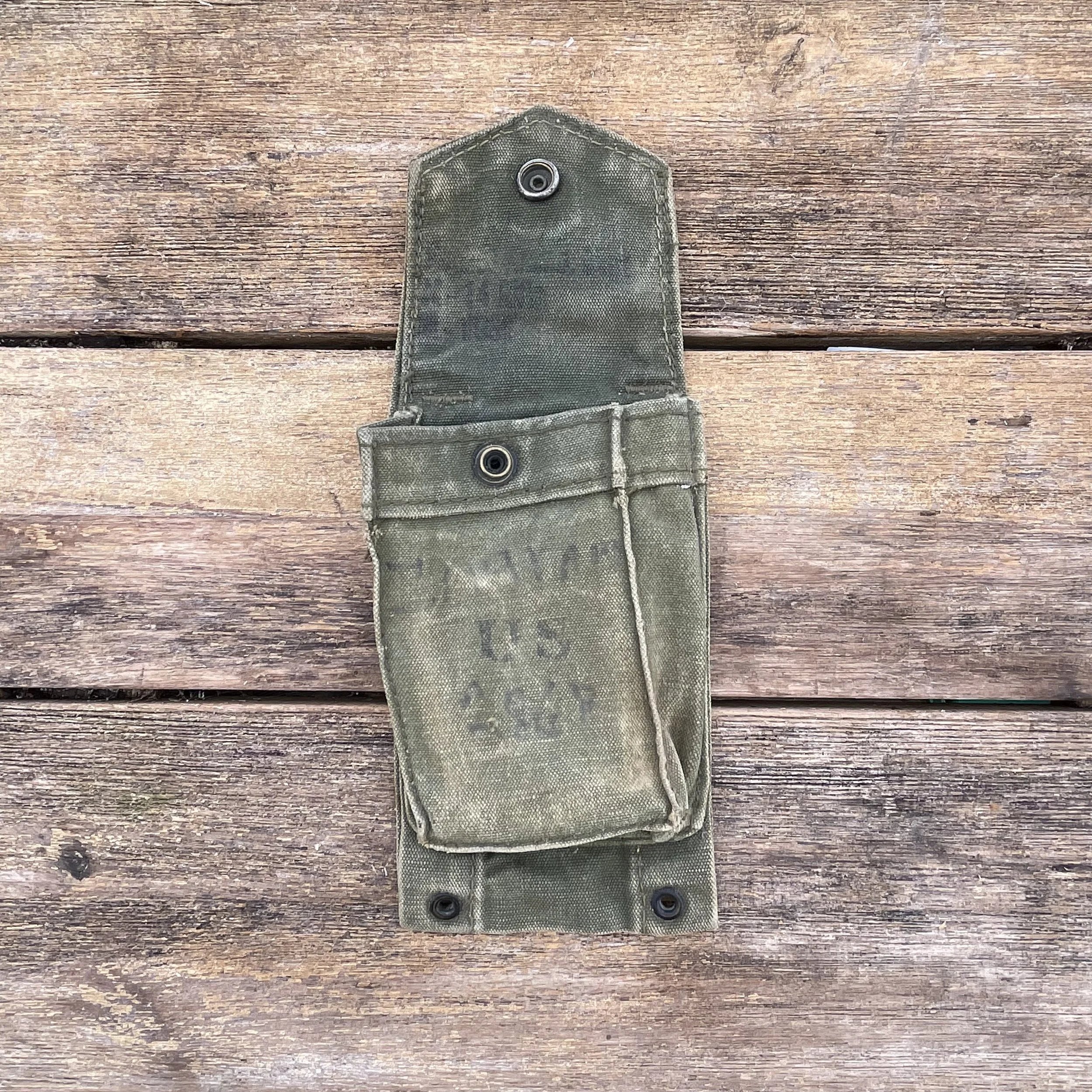 M14 Short Magazine Pouch 1961 Original Vietnam War — image 3