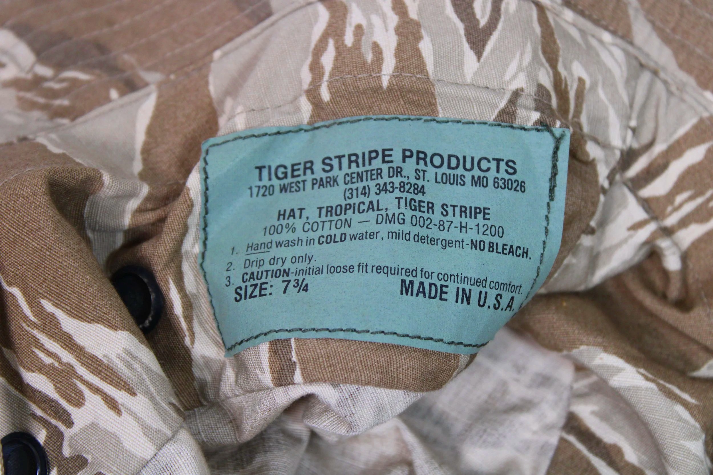 Tiger Stripe Products Desert Stripe Boonie Hat Large 7 3/4 — image 3