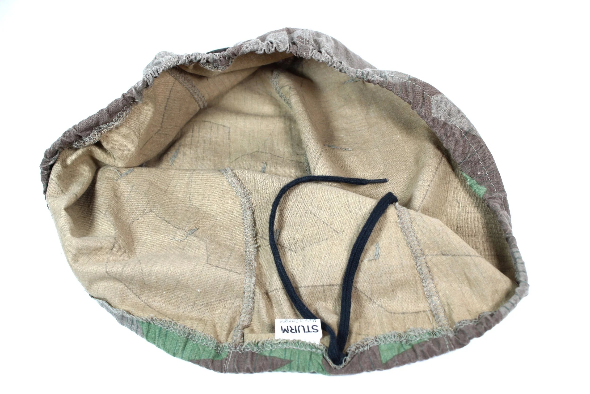 Reproduction WW2 German Heer Splinter Helmet Cover — image 6