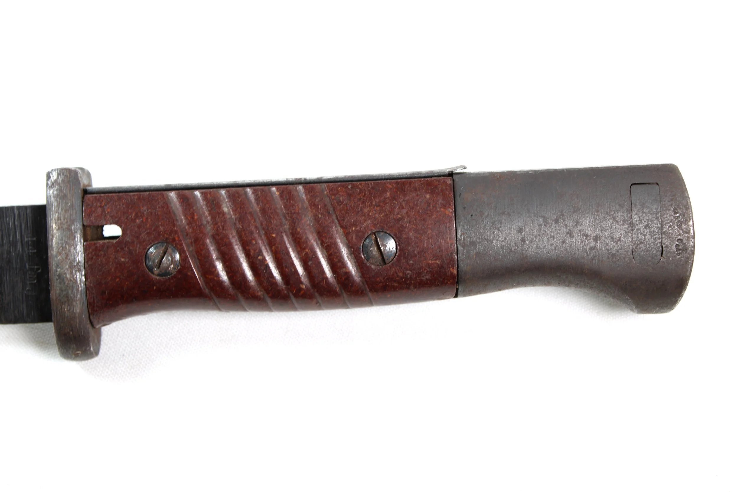 Original WW2 German Non Matching Late War 44 Marked K98 Bayonet — image 10