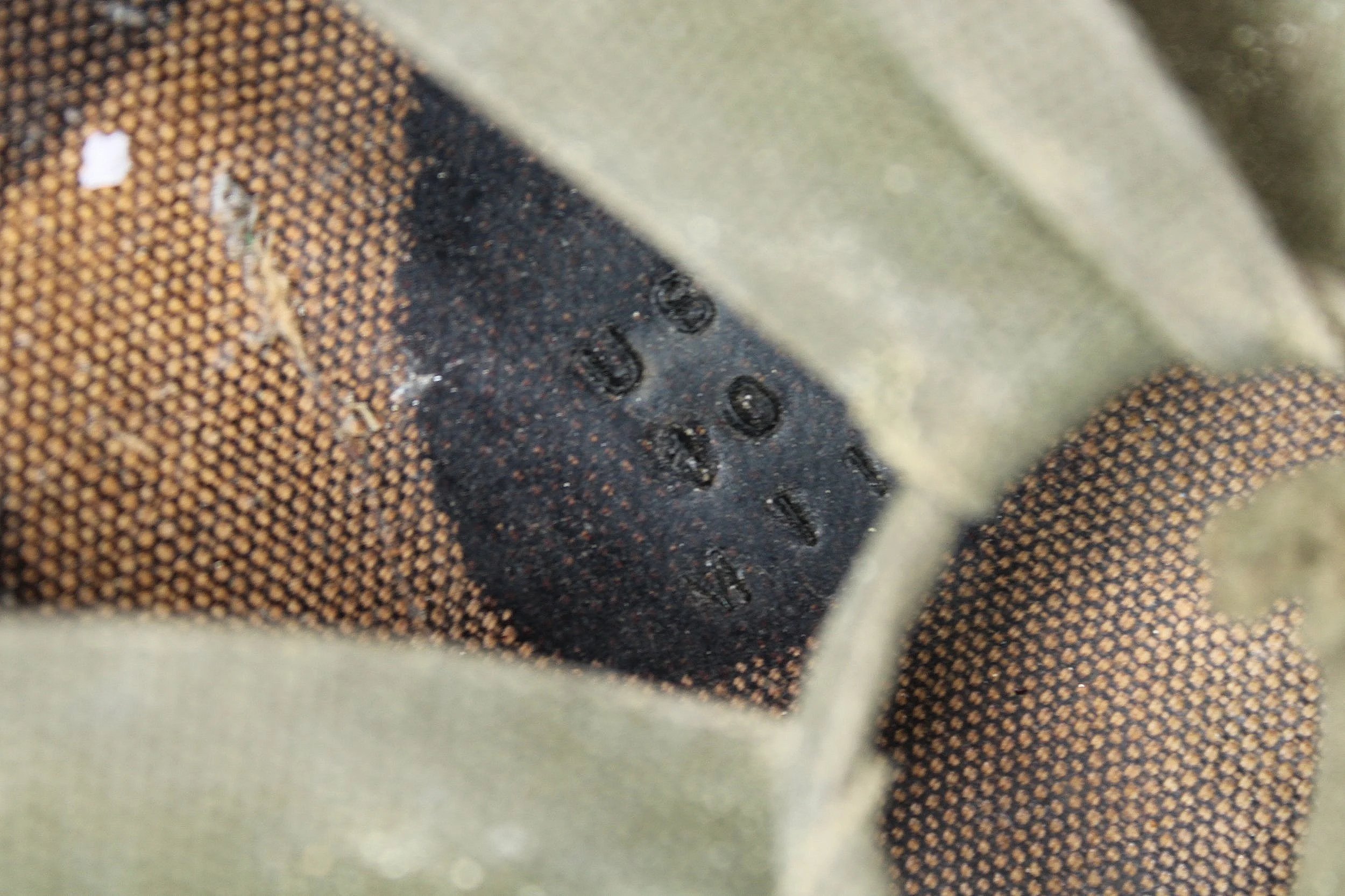 Souvenir Vietnam War 'Luc Luong Dac Biet' LLDB (Vietnamese Special Forces) Tiger Stripe M1 Helmet — image 10