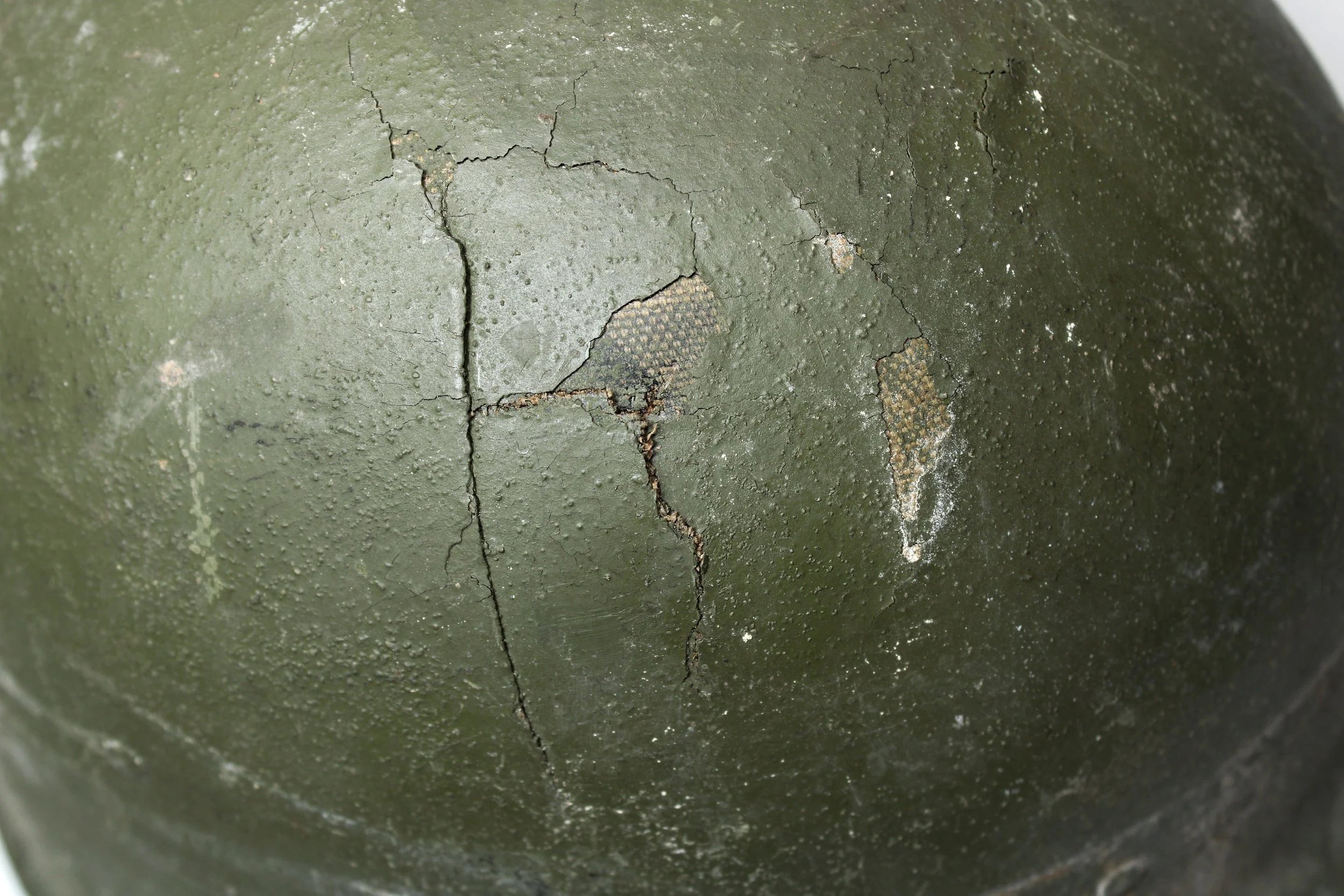 Souvenir Vietnam War 'Luc Luong Dac Biet' LLDB (Vietnamese Special Forces) Tiger Stripe M1 Helmet — image 15