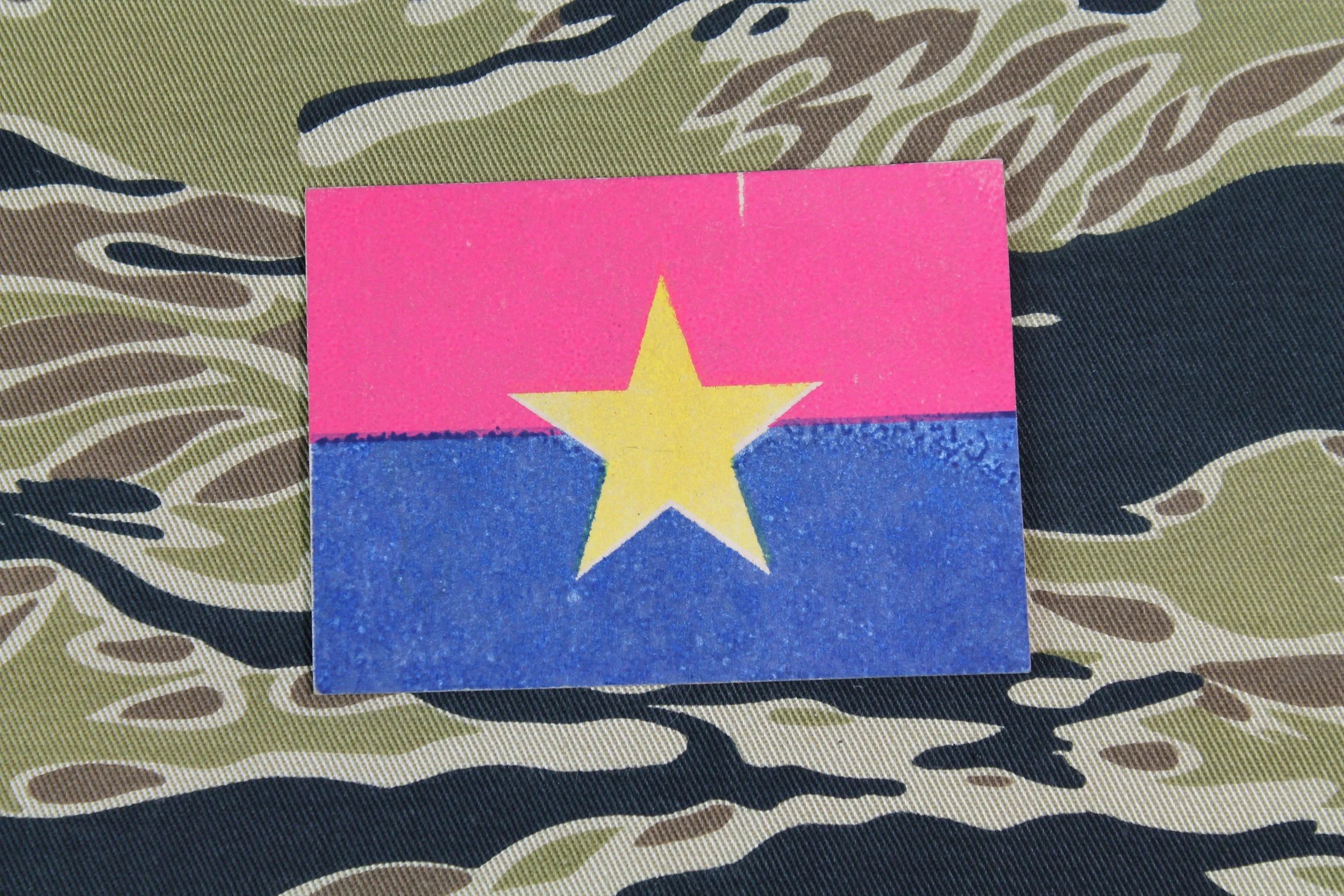 Vietnam War Original NVA / VIETCONG Death Card '101st AIRBORNE YOU WILL DIE SOON!' MACV SOG / MIKE FORCE (MISPRINT) — image 2