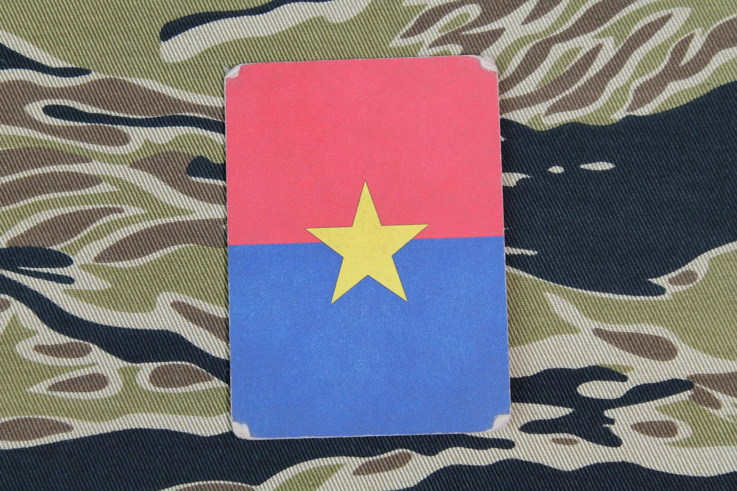 Vietnam War Original NVA / VIETCONG Death Card 'YOU WILL DIE NOW!' MACV SOG / MIKE FORCE — image 2