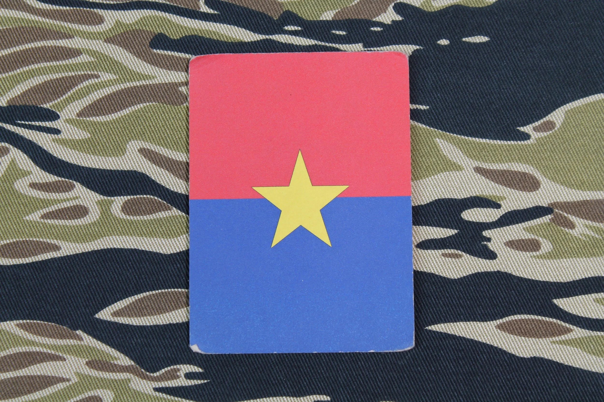 Vietnam War Original NVA / VIETCONG Death Card 'DEATH COMES FOR YOU' MACV SOG MlT-2 CCN Mobile Launch Team — image 2