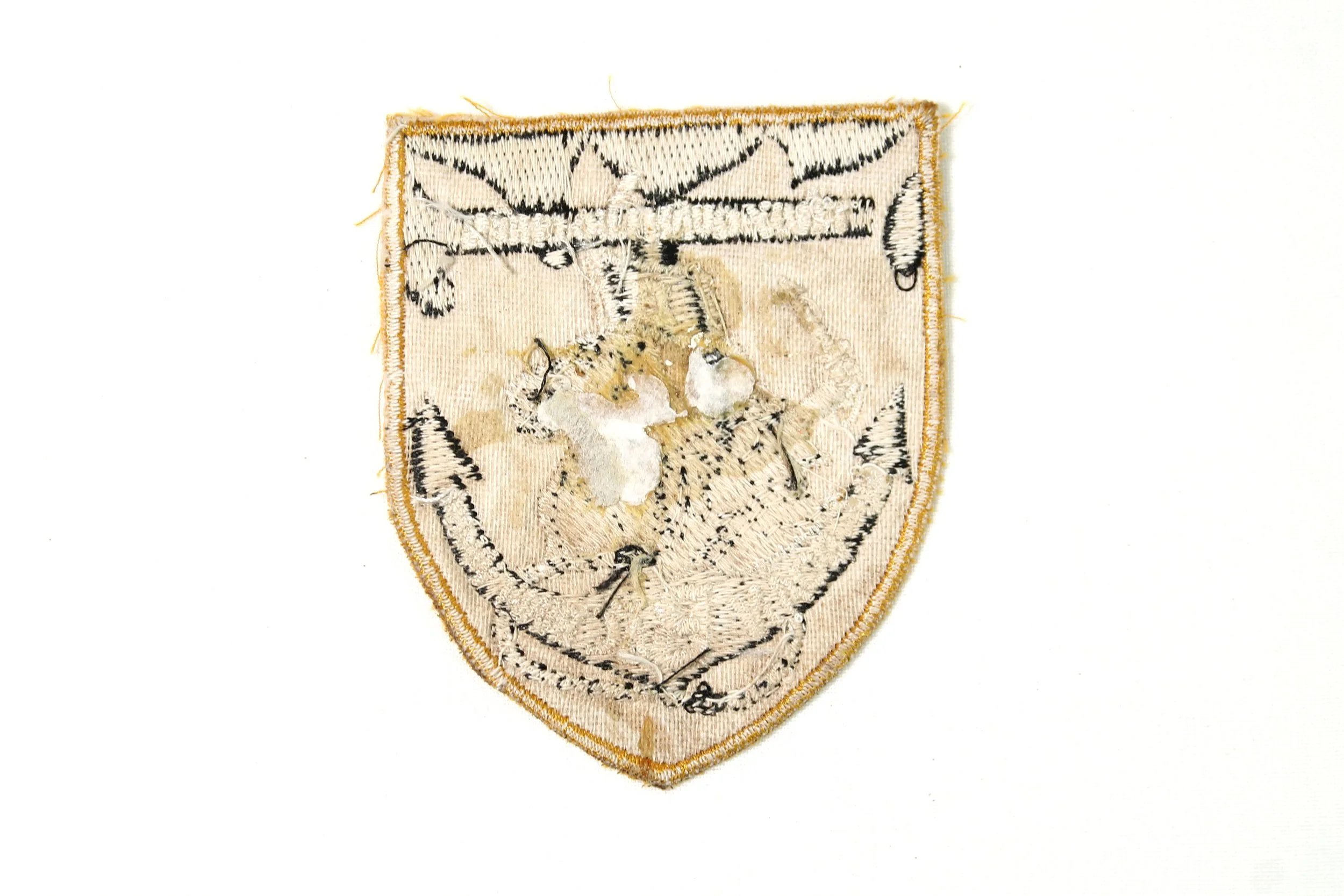 Vietnam War Original Thuy Quan Luc Chien Lu Doan Bac Binh Vuong Patch RVN Vietnamese Marine Corps — image 2