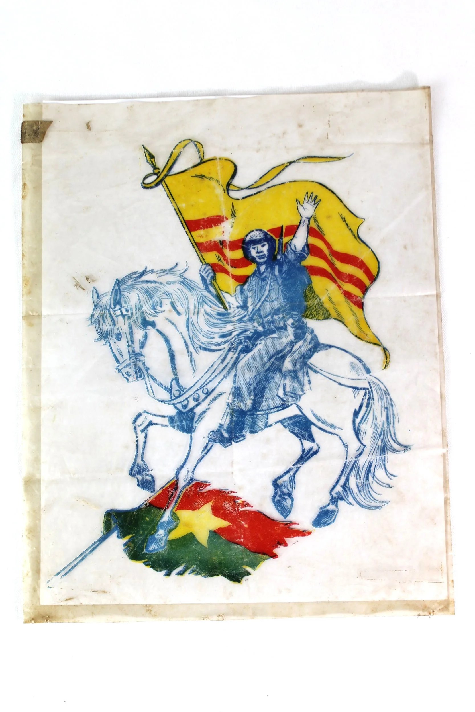 Vietnam War Extremely Rare Patriotic 'Stolen Rice' Plastic Bag — image 3