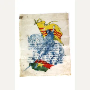 Vietnam War Extremely Rare Patriotic 'Stolen Rice' Plastic Bag