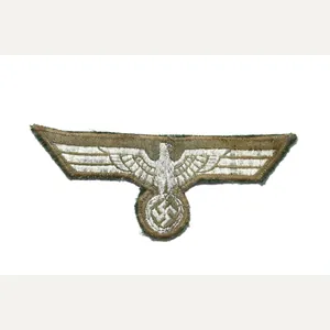 WW2 German M34 Heer Officers flatwire Original Breast Eagle (Heer …