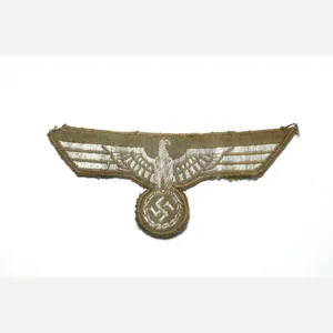 WW2 German M34 Heer Officers flatwire Original Breast Eagle (Heer …