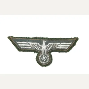 WW2 German M34 Heer Officers flatwire Original Breast Eagle (Heer …