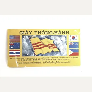 VIETNAM WAR Safe Conduct Pass Giay Thong-Hanh