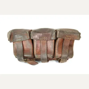Turkish Mauser K98/ GEW98 Leather Ammo Pouches
