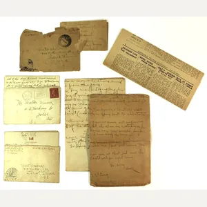 WWI Soldier Mail Lot