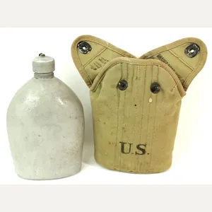 WWI US Military Dated 2-1918 Brauer Bros MFG/ NAMED Canteen …