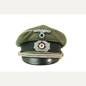 WW2 German Infantry Officer (Schirmmutze) Visor Cap