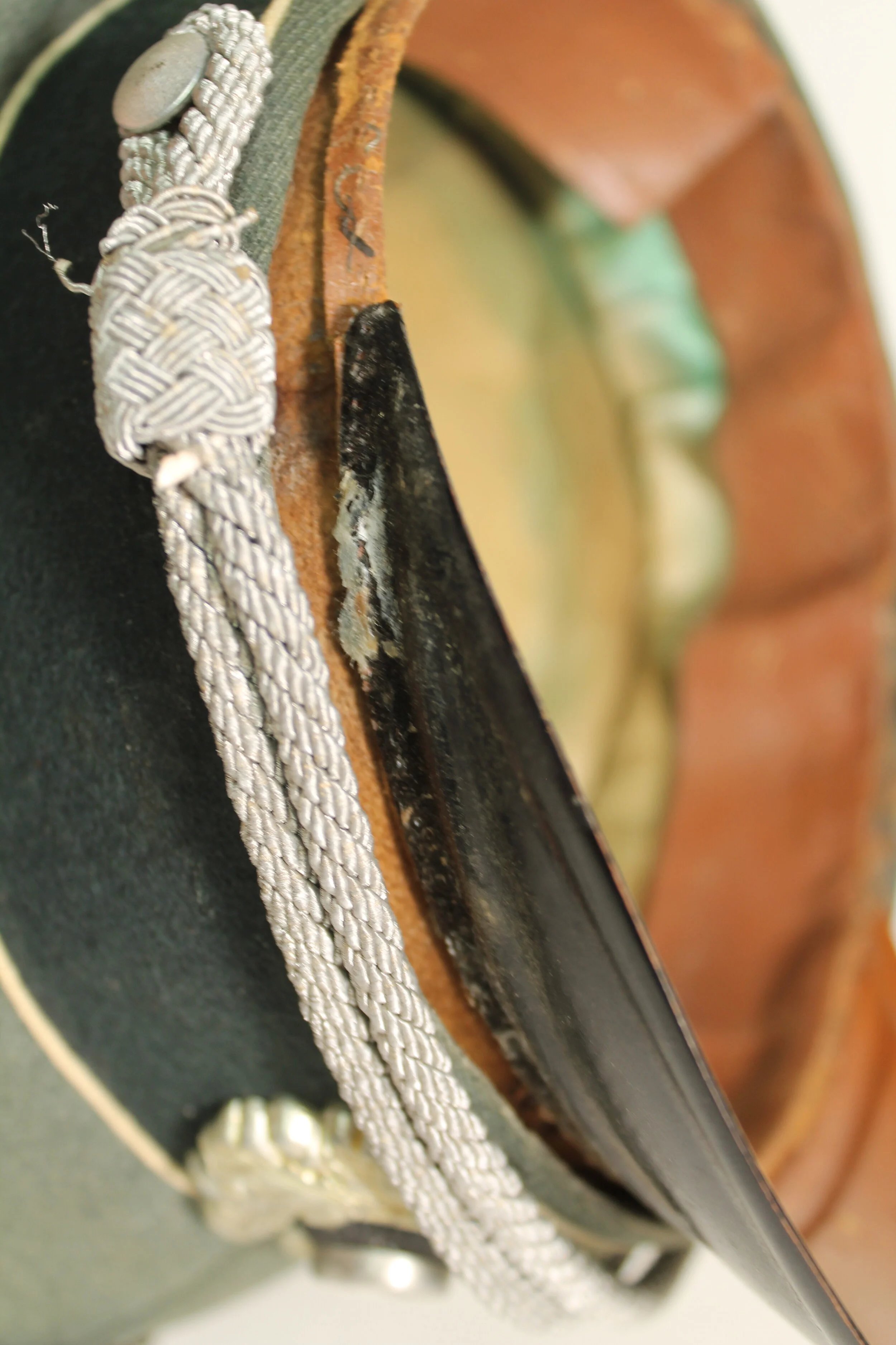 WW2 Infantry Officer (Schirmmutze) Visor — image 6