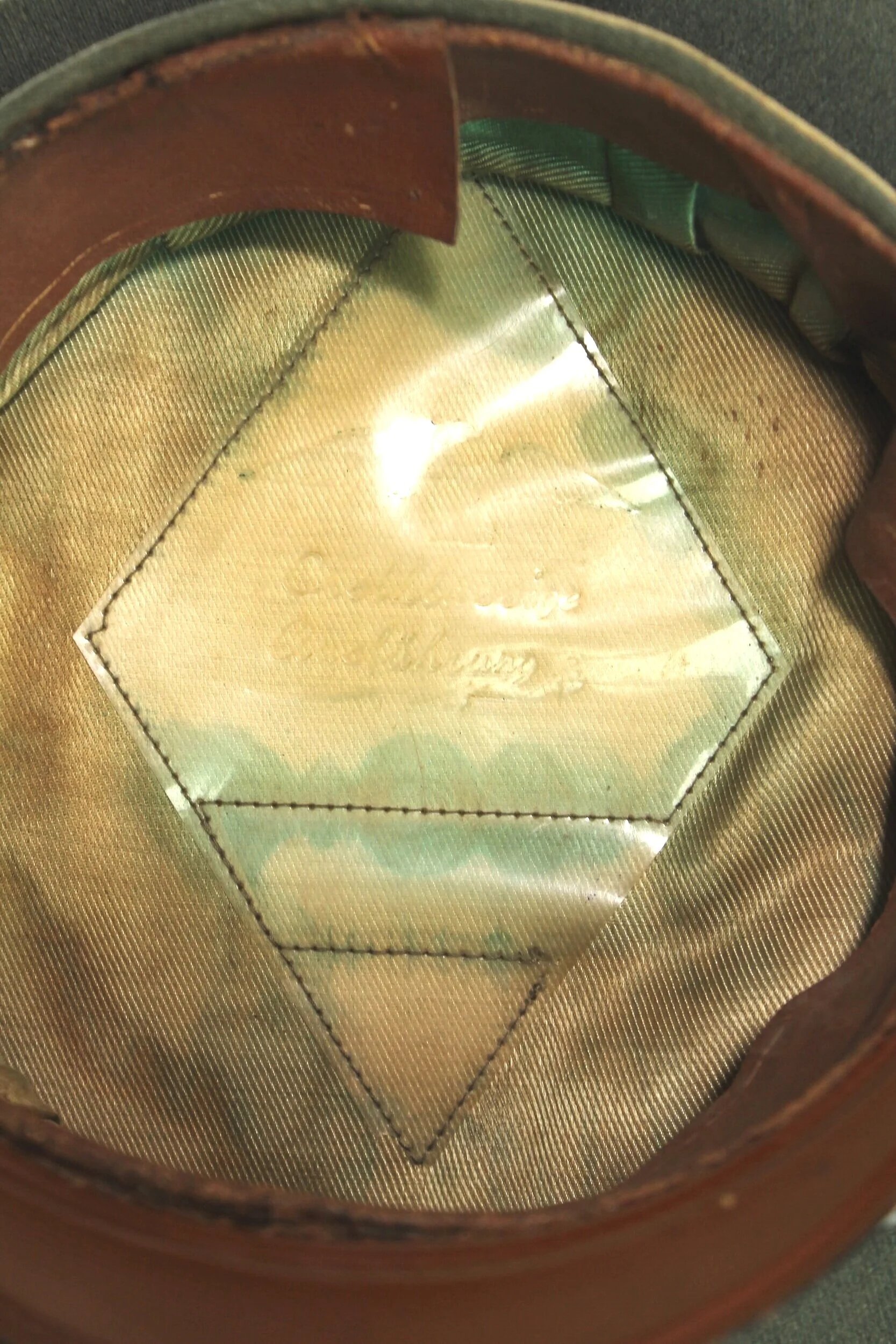 WW2 Infantry Officer (Schirmmutze) Visor — image 8