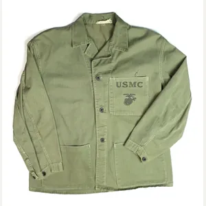 WW2 NAMED USMC P41 HBT MEN'S UTILITY JACKET