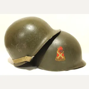 Front Seam Swivel Bale 1005D Marked M1 Helmet with 48th …