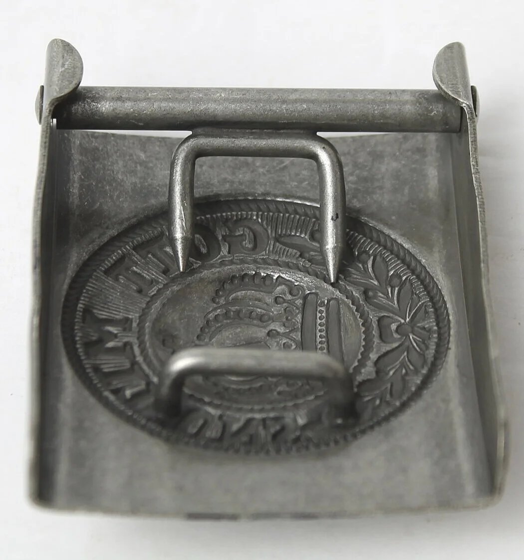 Reproduction WWI German Gott Mit Uns Belt Buckle — image 2