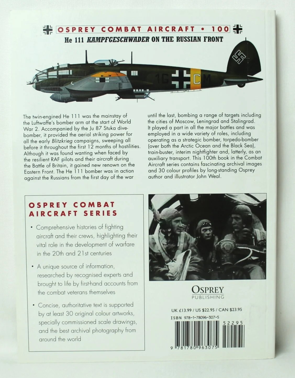 Combat Aircraft 100- He 111 Kampfgeschwader on the Russian Front by John Weal — image 2