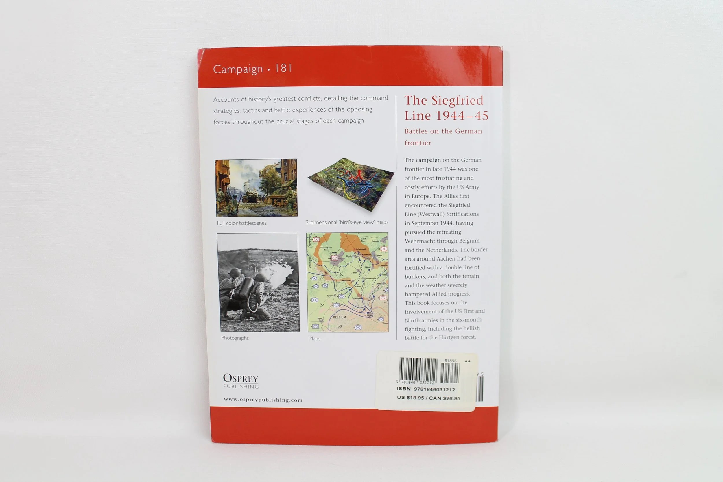 Campaign 181- The Siefried Line1944-45: Battles on the German Frontier by Steven J Zaloga — image 4