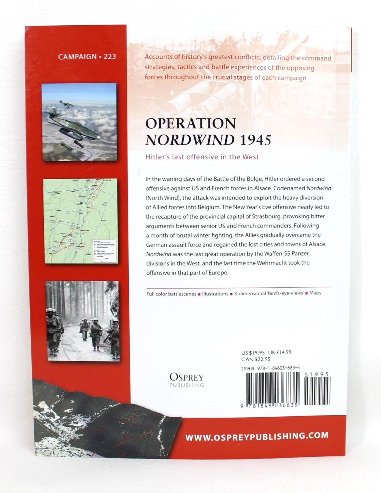 Campaign 223- Operation Nordwind 1945: Hitler's Last Offensive in the West by Steven J Zaloga — image 2