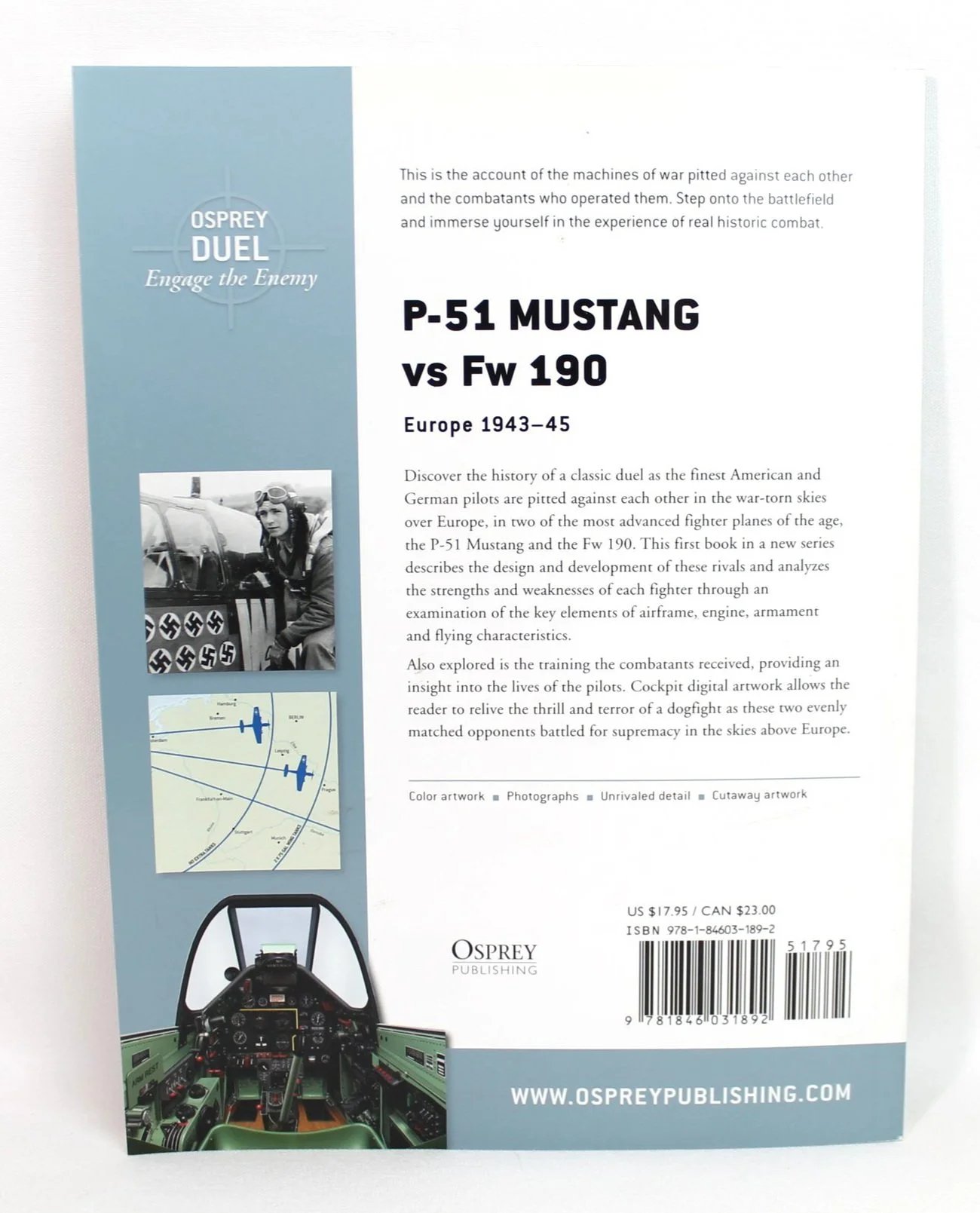 Duel 1- P-51 Mustang vs Fw 190: Europe 1943-45 by Martin Bowman — image 2