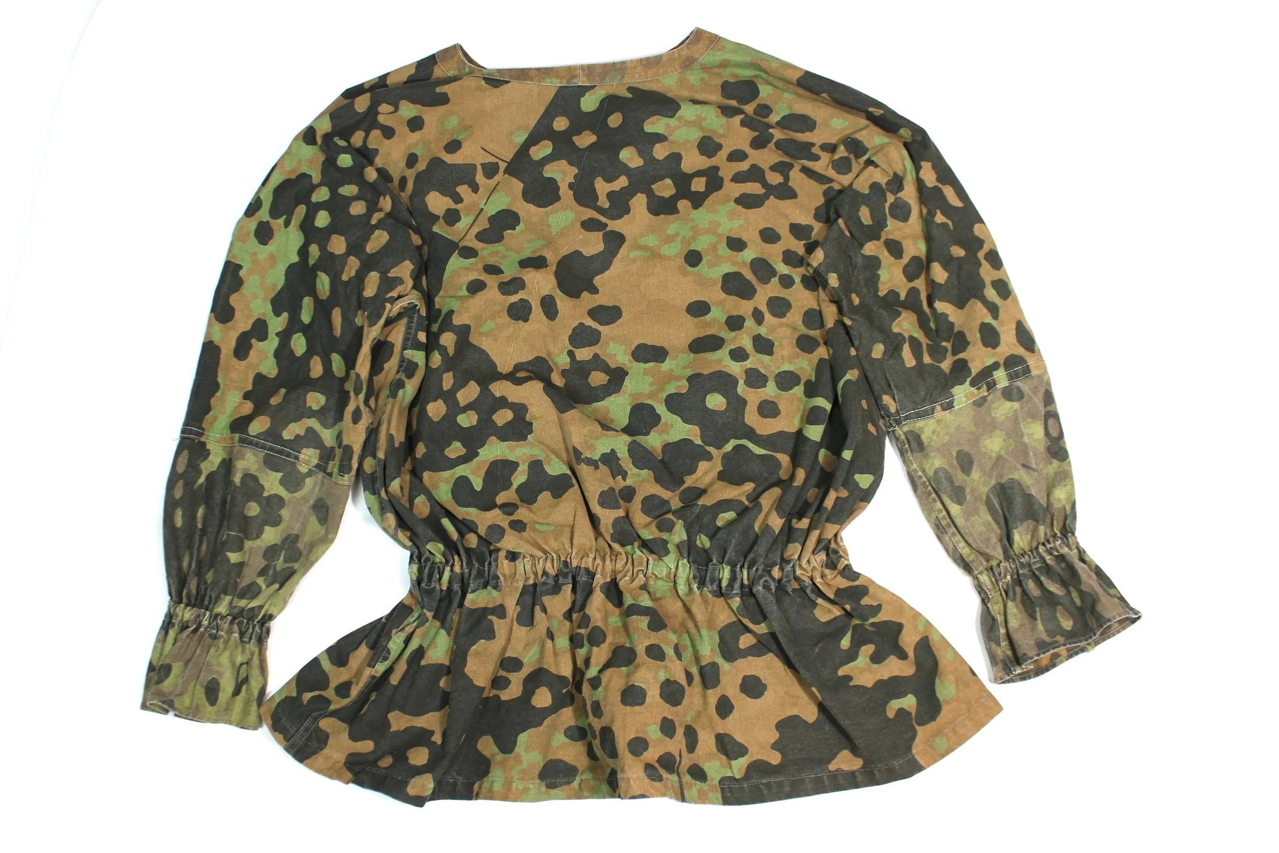 Reproduction Custom One Of a Kind Mixed Sleeves SM Wholesale Waffen SS Type I Late 3/4 Overprint camouflage Variant Smock With Late 5/6 Overprint Sleeves — image 3