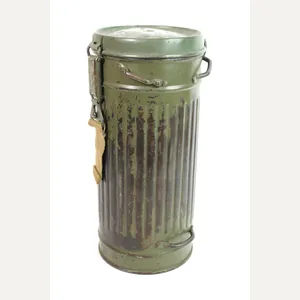 Original WWII German (D) Gas Mask Canister