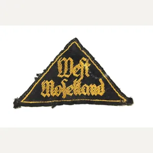 WW2 German Original Hitlerjugend (Hitler Youth) West Moselland District Sleeve …