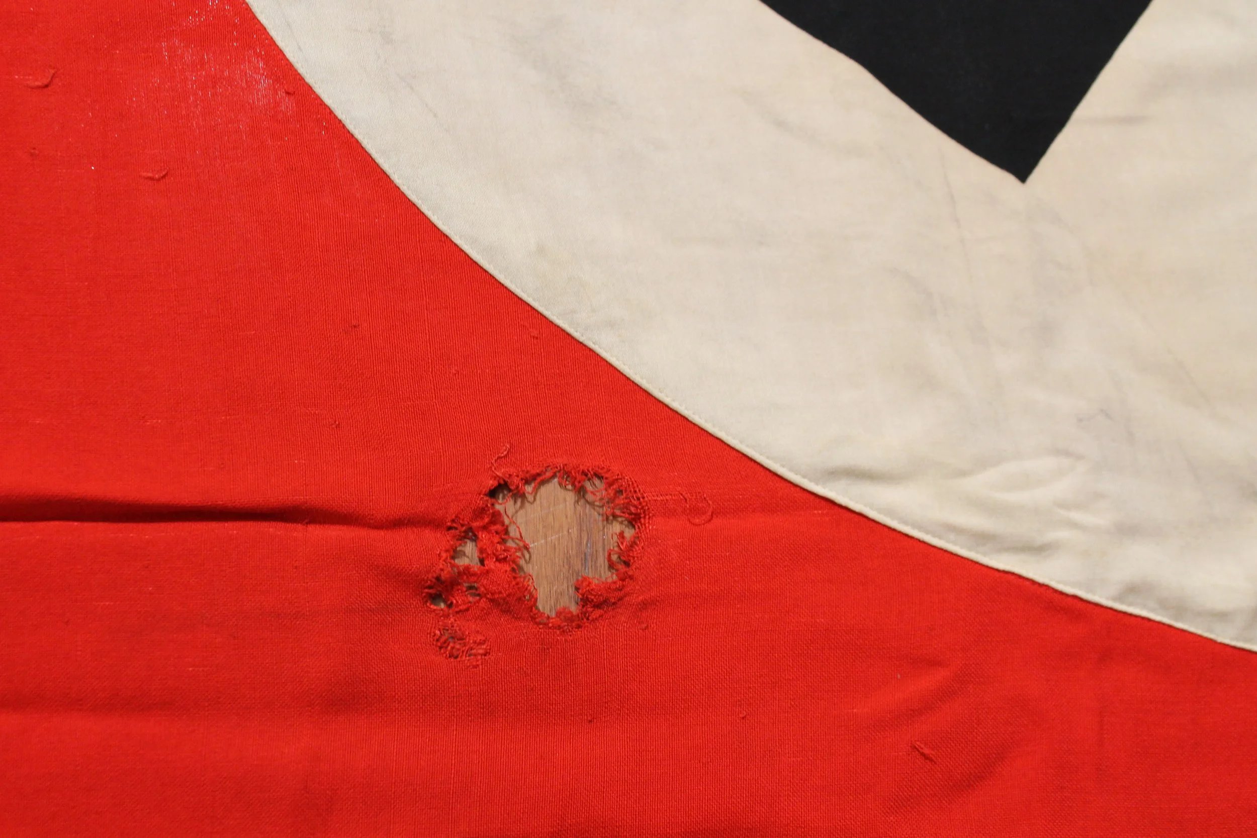 WW2 German Original Large NSDAP Swastika Banner — image 4