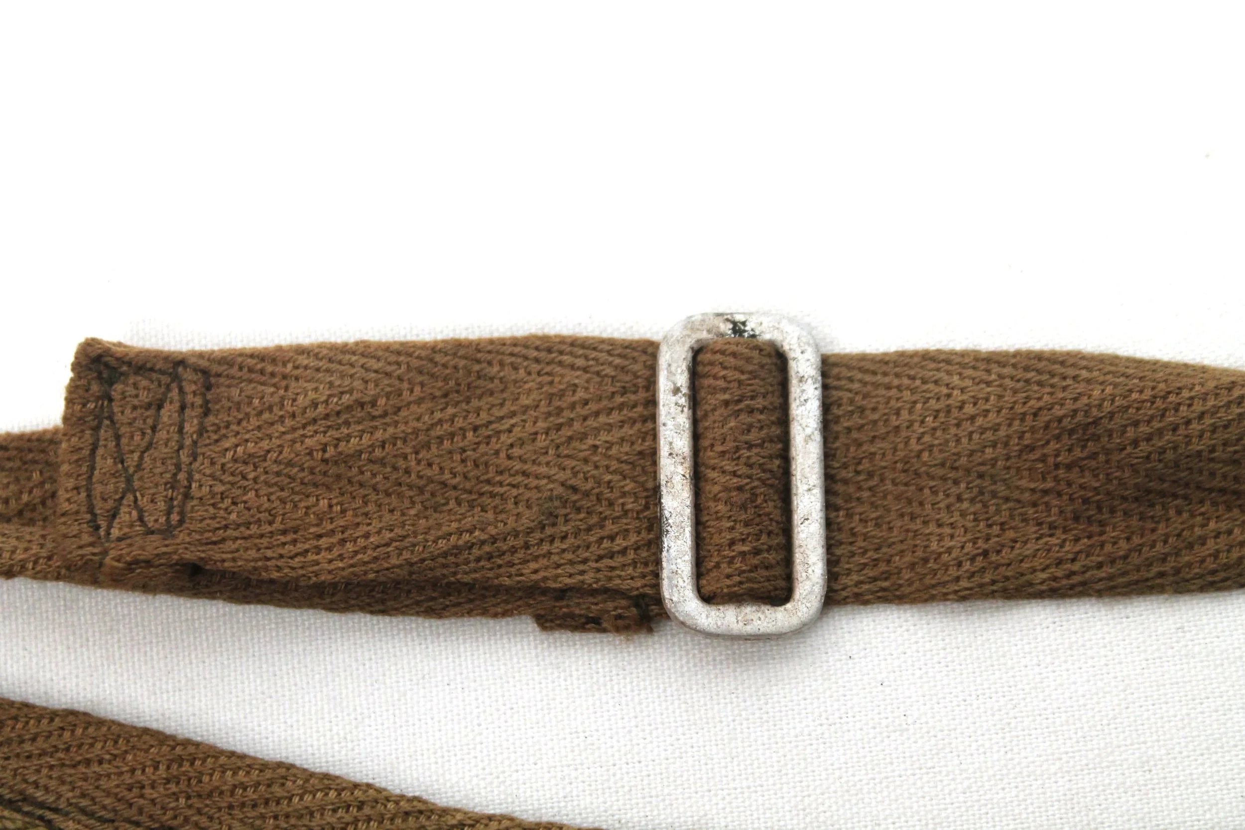 Reproduction WW2 German Waffen SS (Aged) Camouflage Sniper / MG Face Veil Type 2 (Original Slider!) — image 2