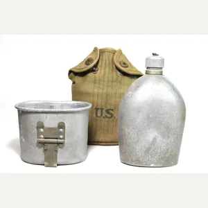 WW1 A.G.M. Co Matching Canteen & Cup With Galvin Cover …