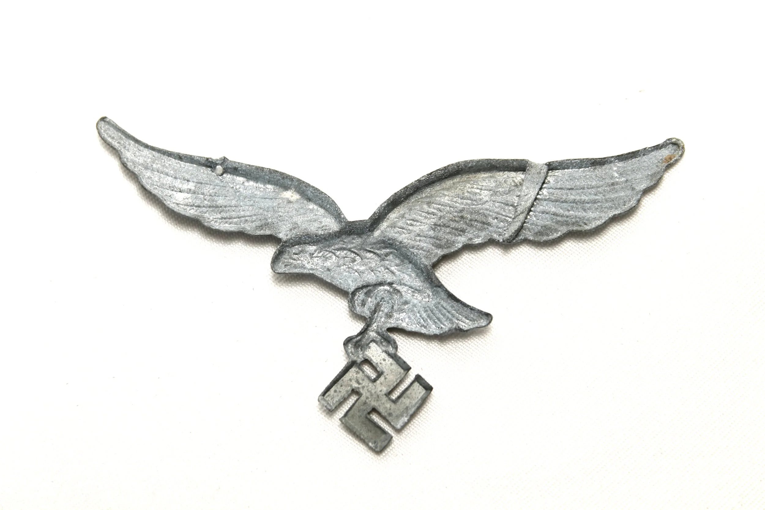 WW2 German Original Luftwaffe Visor Cap Eagle — image 2