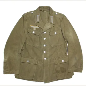 WW2 German Rare Original Heer Tropical (DAK) M43 Tunic