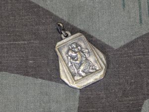 French Catholic Saint Christopher Charm