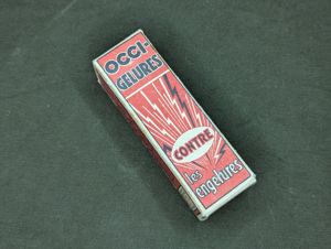 French Frostbite Ointment Tube in Box