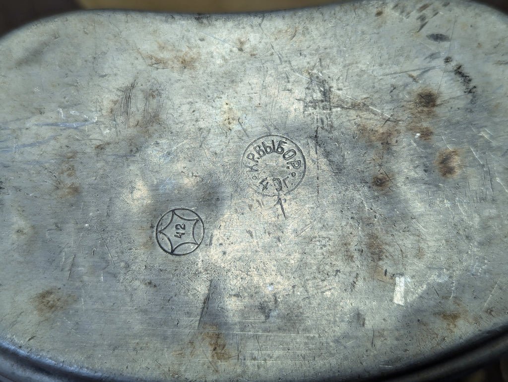Original Soviet RKKA Aluminum Mess Kit 40r — image 2