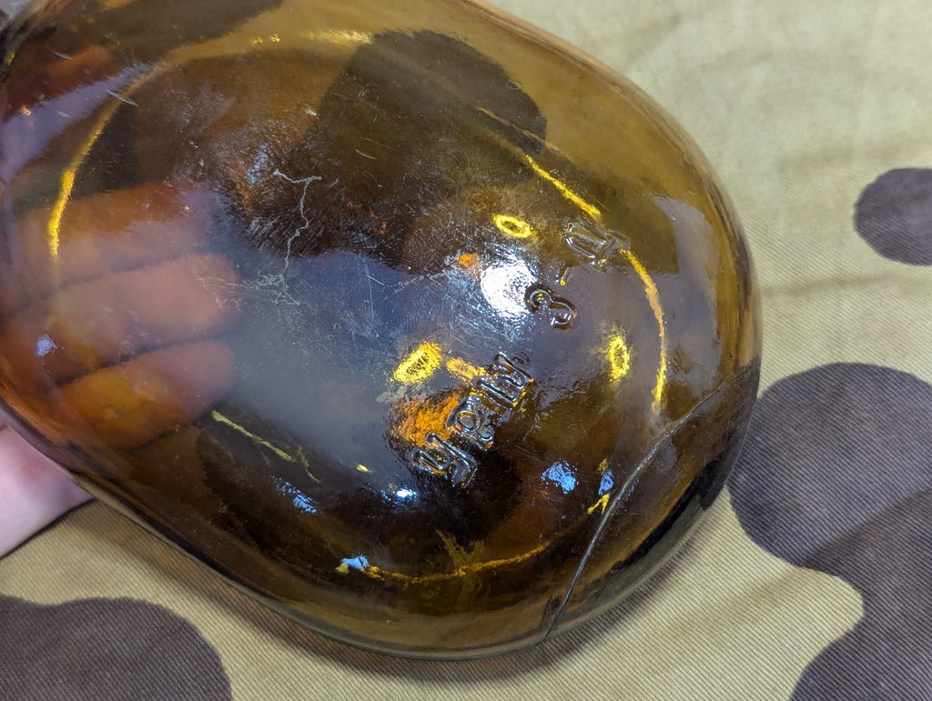 Original Soviet RKKA Glass Canteen Bottle — image 5