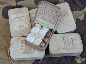 Original WWII Soviet Russian Gas Decontamination Kit
