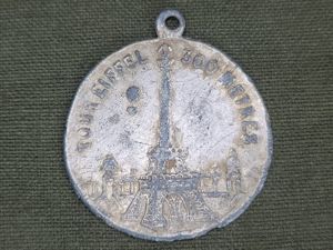 Paris Exposition Universelle 1889 Eiffel Tower Bastille Charm