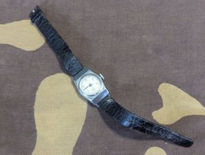Post War Small Soviet Watch WORKING (Bad Strap)