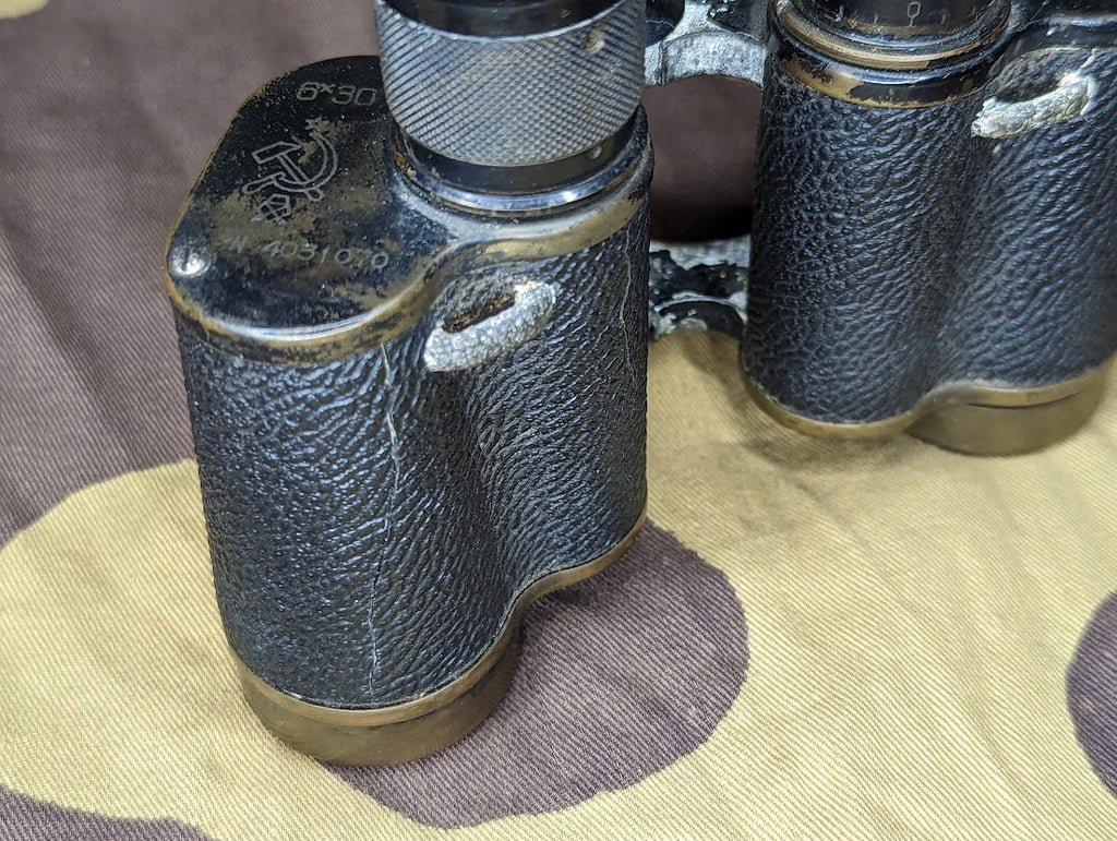 Soviet 6X30 Binoculars 1940 GOMZ — image 6