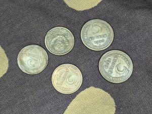 Soviet Pocket Change Kopek Coins (Set of 5)