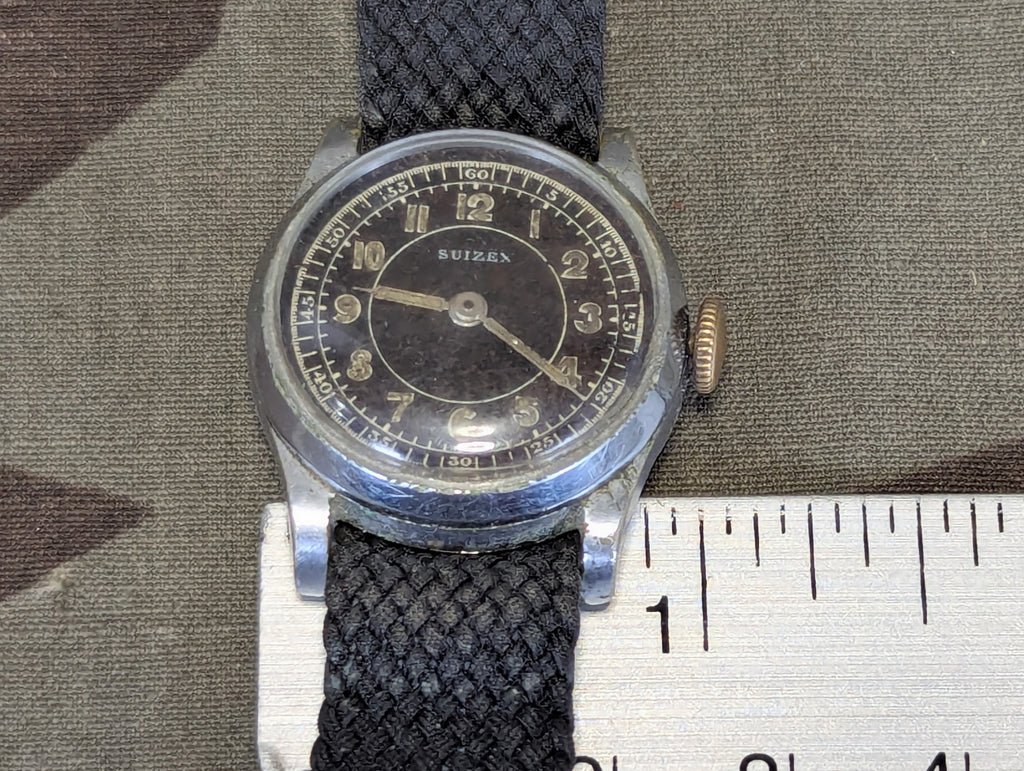 Suizex Small French Wrist Watch Swiss Movement WORKING — image 10